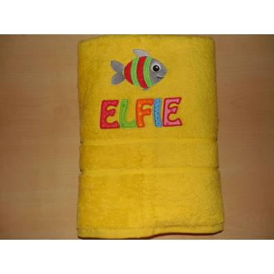 CLASSIC Kinder-Handtuch 50x100 cm mit Namen/Motiv bestickt