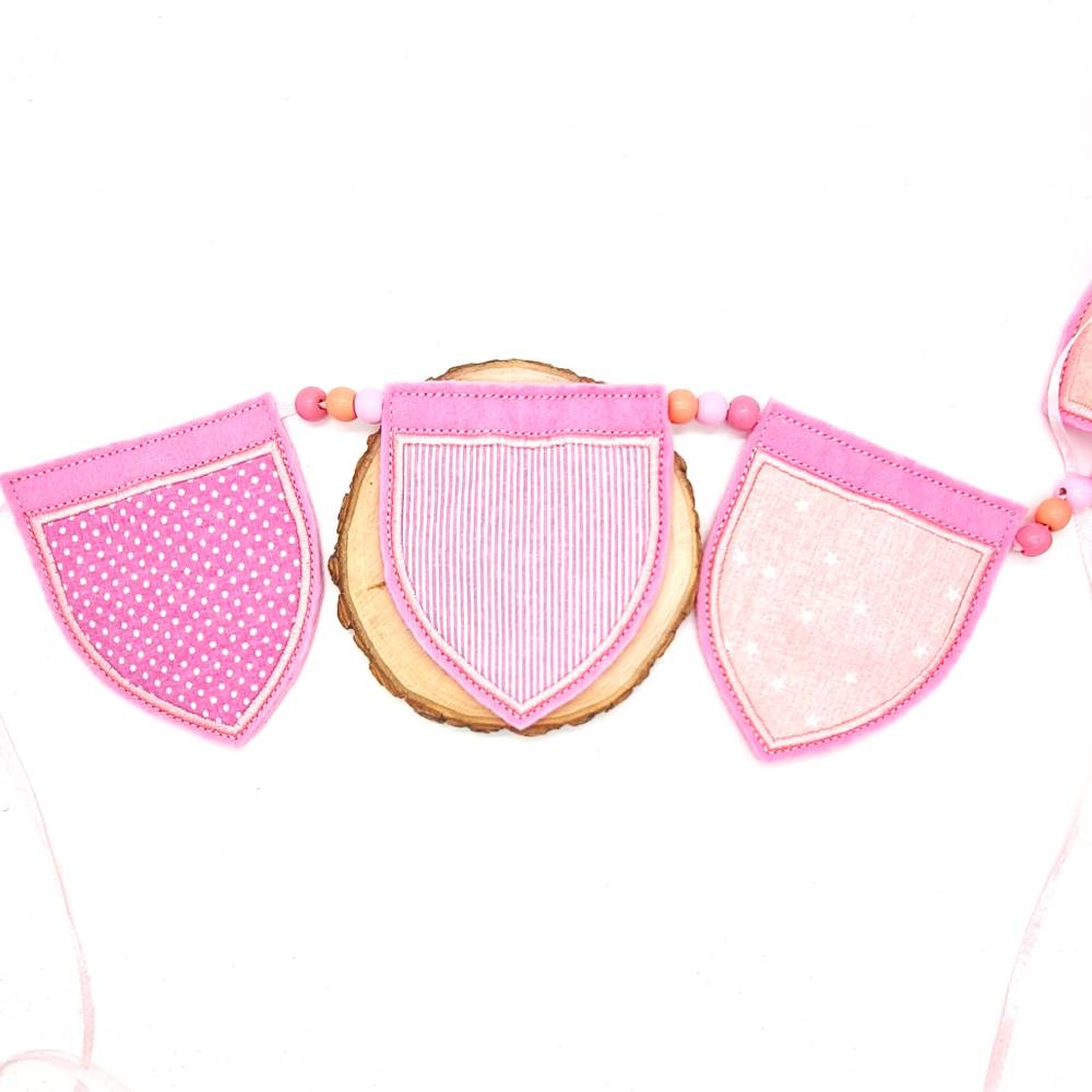 Stickdatei Wimpel ITH – Wimpelketten Bild 1