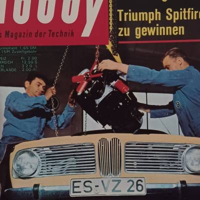 Hobby  Das Magazin der Technik   Nr.16     27.7.1966  -  Supertest Audi gegen BMW 1600