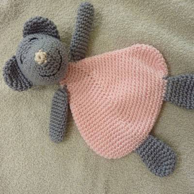 Häkelanleitung - Schmusetuch 