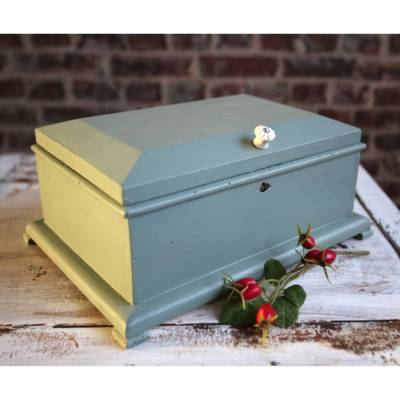 antikes Holzkästchen Schatulle Schmuckkiste