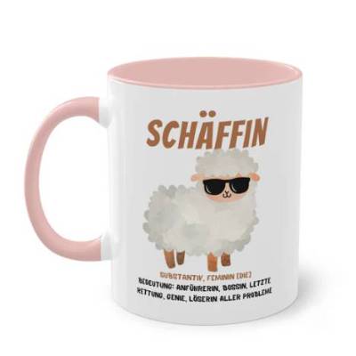 Zwei-Ton-Keramiktasse - Schäffin