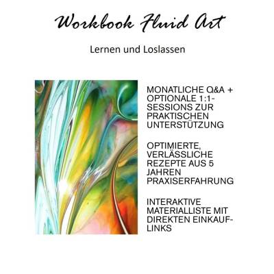 Workbook Fluid Art – Dein Weg zum Fluid Artist | Early Bird Angebot sichern