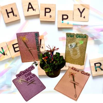 Stickdatei Wunderkerze Wunscherfüller ITH Set 780 – Inkl. Anleitung, viele Formate, für Geldgeschenke & Gutscheine