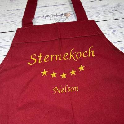 Bestickte Kinderschürze 