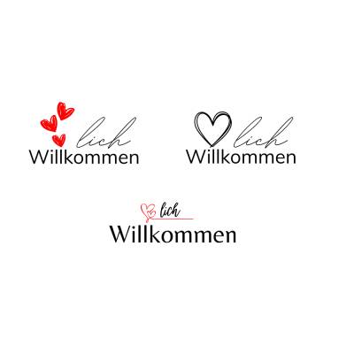 Herzlich Willkommen Bundle PNG SVG Datei - Download Plotterdatei Plotter File - Home Zuhause Liebe Familie Love