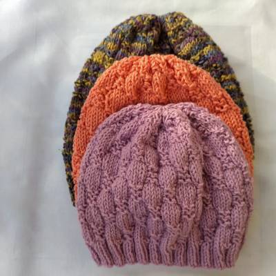 Strickanleitung Mütze Cold Day - für KU 33 cm - 55 cm