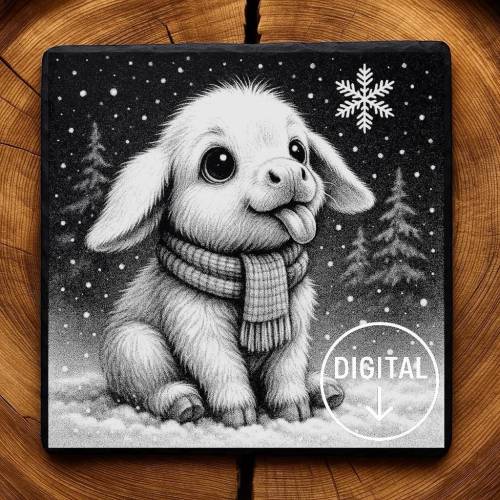 Laserdatei Esel  – Gravurdatei PNG für Schiefer & Holz | Bildgravur