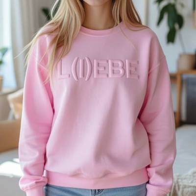 Stickdatei Liebe 3D Schrift Trapunto – Exklusive Maschinenstickerei von Design-by-Jasmina