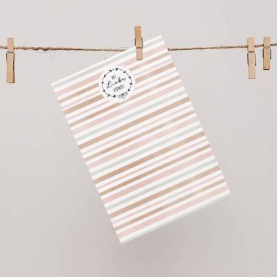 Papiertüten Set *Pink Pastel* / Motiv 2 / Flachbeutel in versch. Größen für Kinder, Geburtstag, Ostern und Muttertag