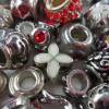 24 Modulperlen, Beads, Großlochperlen, Metall, Strass, Emaille, Überraschungspaket Module/Beads,bunt gemischter Posten, 6 Bild 6