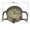 Uhr Rohling , Quarzuhr, Vintage-Stil, Armbanduhr, arabische Zahlen, 80009 Bild 2