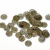 50 oder 1000 Perlkappen, Perlen, Kappen für Perlen, bronze, 8mm Bild 2