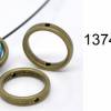 30 Metallringe, Ringe,  Metallperle, Rahmen, 14mm Perle, 13743 Bild 2