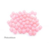 30 Glasperlen Melonenperlen 6 mm rosa opal Bild 1