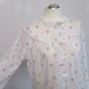 True Vintage romantisches Damen Nachtkleid XL 44 46 Nachthemd Millefleur Blumen Weiß Shabby Bild 1