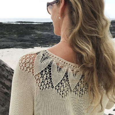 HAWAII Strickpullover Bluse (PDF) Anleitung