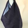 Origami-Tasche XXL Shopper Beutel japanische Einkaufstasche Bento-Bag Jeans blau Bild 7