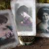 3 Postkarten / Grußkarten / Deko Karten Set, mit romantischen Vintage Motiven in feinem französischen Stil. Bild 5