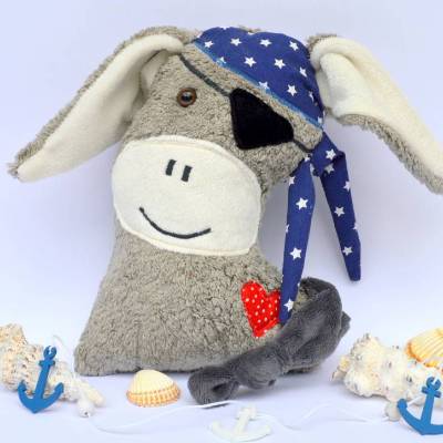 E-Book Esel Pirat mit Freundin - Nähanleitung und Schnittmuster