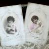 3 Postkarten / Grußkarten / Deko Karten Set, mit romantischen Vintage Motiven in feinem französischen Stil. Bild 2