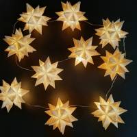 Origami Bastelset Bascetta 10 Sterne transparent, 3 Größen zur Wahl Bild 1