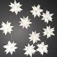 Origami Bastelset Bascetta 10 Sterne transparent, 3 Größen zur Wahl Bild 4