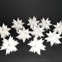 Origami Bastelset Bascetta 10 Sterne transparent, 3 Größen zur Wahl Bild 5
