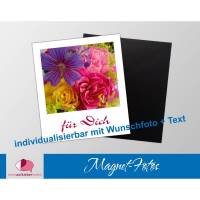 12 Magnetfotos - Polaroid-Design | Sommerblumen - für Dich Bild 1