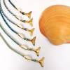 Makramee - Armbänder mit Kauri - Muschel und Messing - Fluke Bild 8