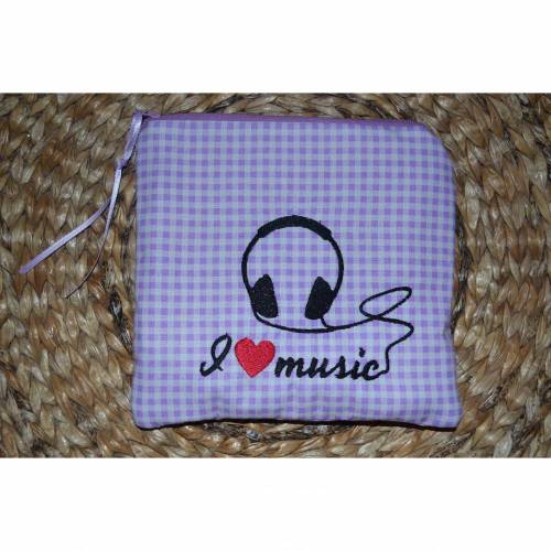 Kopfhörertasche Reisetasche Urlaubstäschchen