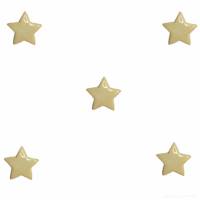 Kinderknöpfe Sterne als Kunststoffknöpfe in creme 18 mm Bild 1
