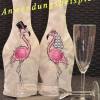 " Flamingo - Hochzeitspaar " 3 Stickdateien, bitte Format auswählen Bild 3