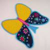 Große Schmetterling Applikation, Aufnäher oder Aufbügler Bild 4