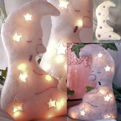 ITH Stickdatei Geisterlampe 16x26