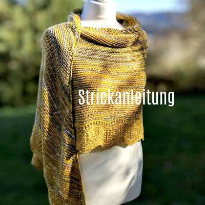 Strickanleitung Lizas Tuch Ährentanz