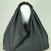 Origami-Tasche XXL Shopper Beutel japanische Einkaufstasche Bento-Bag Schottenkaro Tartan grau Bild 5