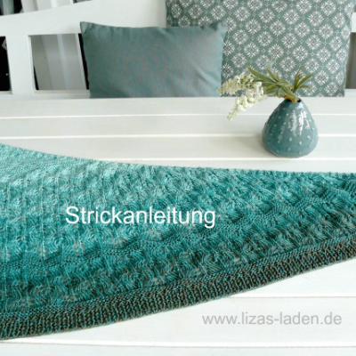 Strickanleitung Lizas Tuch Moosgeflüster