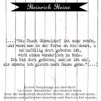 Zitat Heinrich Heine Button Bild 2