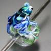 Glasperle "Frosch", lampwork Bild 2