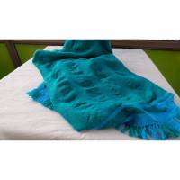 Handgewebter Schal aus Merinowolle und Kaschmir Bild 1