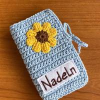 Nadeletui, Nadelbuch , Sonnenblume Bild 3
