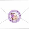 Babyaufkleber zur Geburt | Schmetterlinge - personaliserbar mit Babyfoto Bild 2