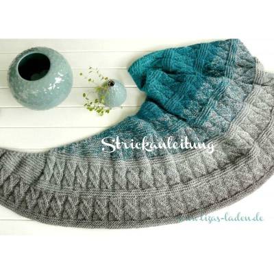 Strickanleitung Ponchotuch Maya