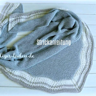 Strickanleitung Lizas Tuch Shoreline