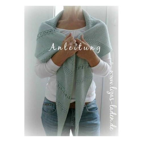 Strickanleitung Lizas Tuch Scarlett