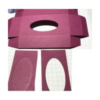 DIY: 1 x  Taschentuch-Box mit Schiebedeckel selber bauen mit  dem passenden Zuschnittmaterial, 12-​teilig Bild 1