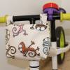 Lenkertasche für Laufrad / Kinderrad / Roller "Salamander beige" Bild 2