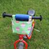 Lenkertasche für Laufrad oder Kinderrad "Cupcake grün" Bild 3