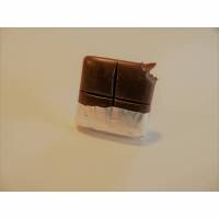 Ring Schokolade aus Fimo handmodelliert Fingerring aus Polymer Clay Bild 1